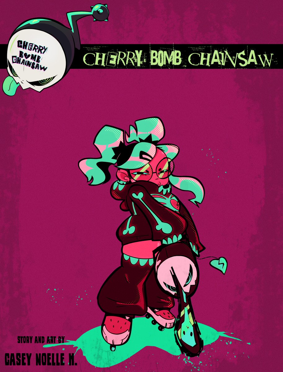 Cherry Bomb Chainsaw! Comic Thread! 🧵 Stay tuned for more!