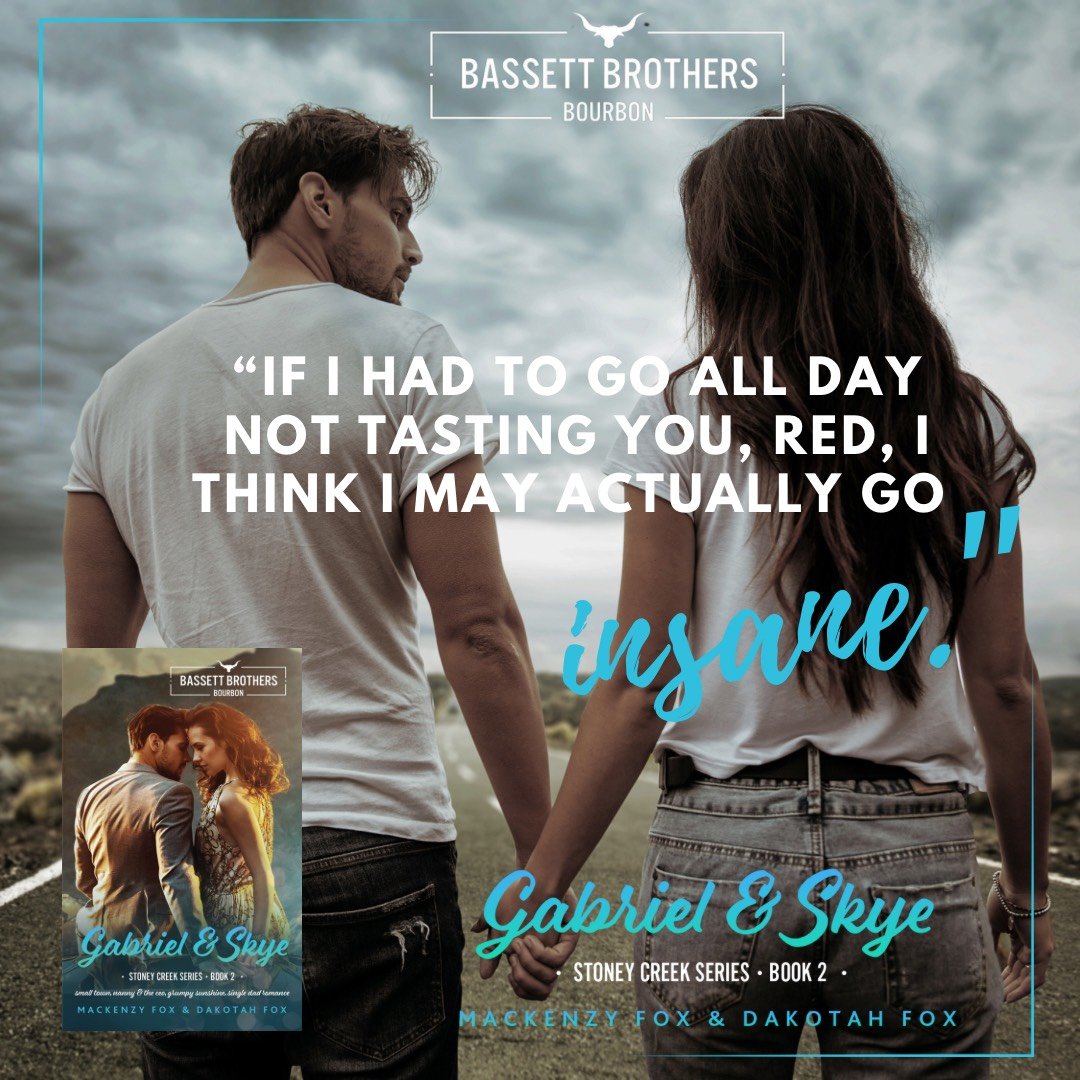 ✨TEASER: GABRIEL & SKYE by #MackenzyFox and #dakotahfoxbooks is coming May 18

#PreOrder 
books2read.com/BBBbook2

#bookteaser #mackenzyfox #dakotahfox #kindleunlimited #theauthoragency @theauthoragency