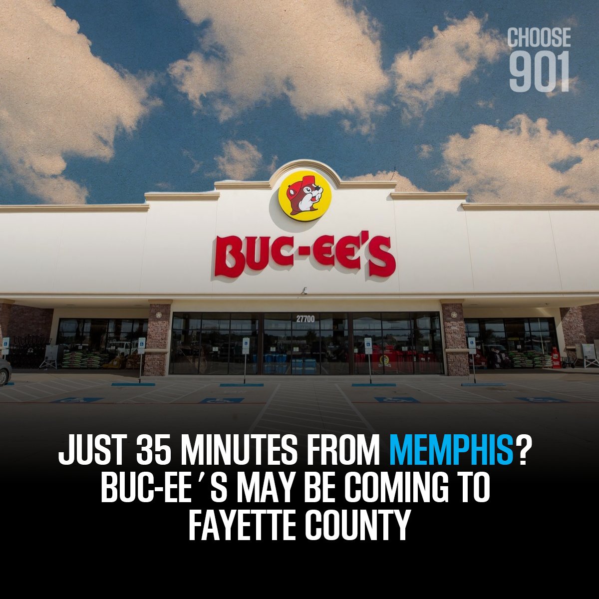 Guess what!? 👀 Buc-ee's might soon open just 35 minutes away in Fayette County! #choose901