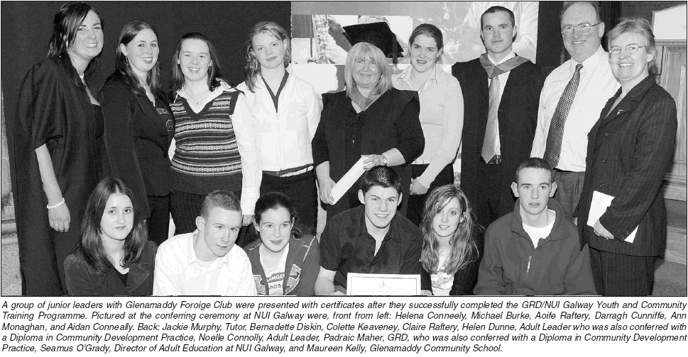 galwayruraldev's tweet photo. As we mark our 30th anniversary, we are sharing images from the past and today we're sharing a picture from the @CTribune of 17 December 1994 at #Glenamaddy with #Foroige and #UofG. We will have an exciting schedule of events from July for our birthday. https://t.co/a4V8qdxn5j