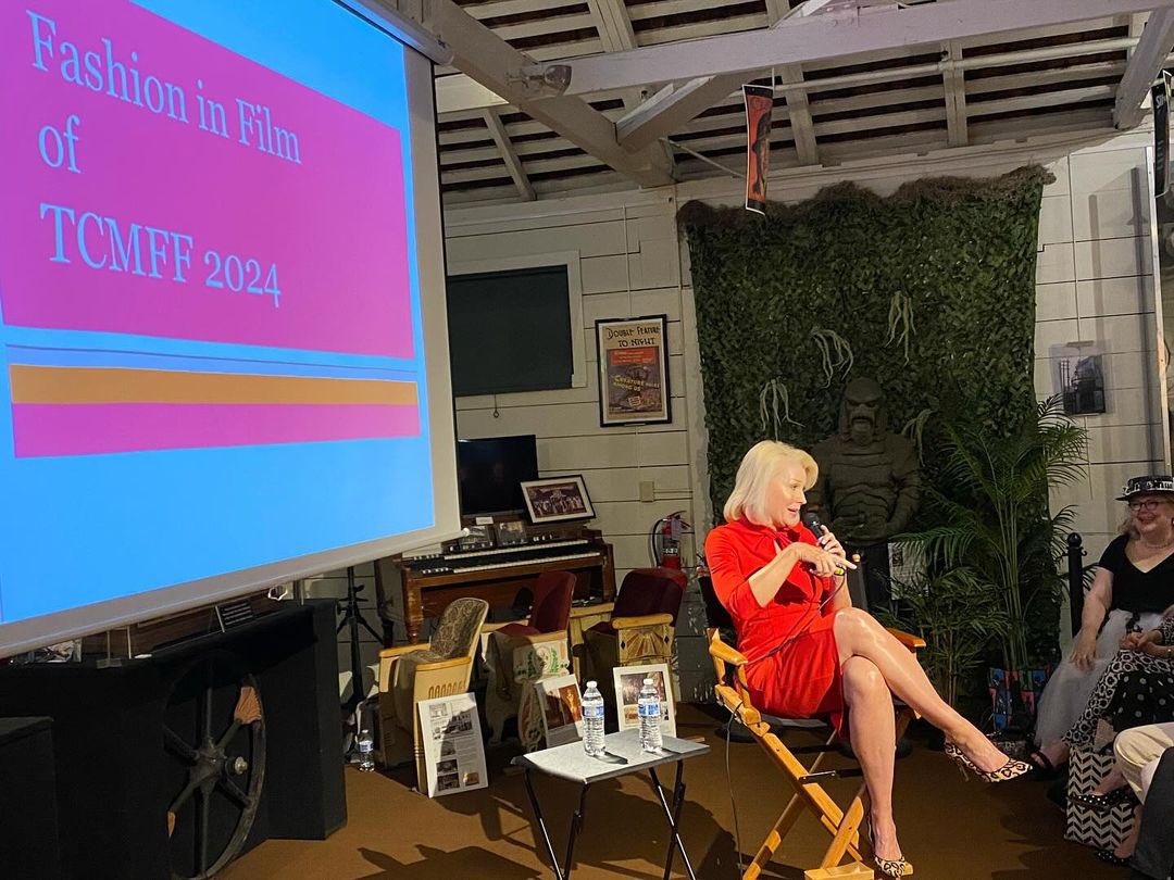 GlamAmor's tweet photo. A couple more thanks for my FASHION IN FILM OF #TCMFF event last week. Much appreciation goes to Margot Gerber (who took most of these pics) and entire team at  @HWDHeritage Museum. You were so great to work with and made all the film fans feel welcome through the very long day. https://t.co/lfLoaeUkQo