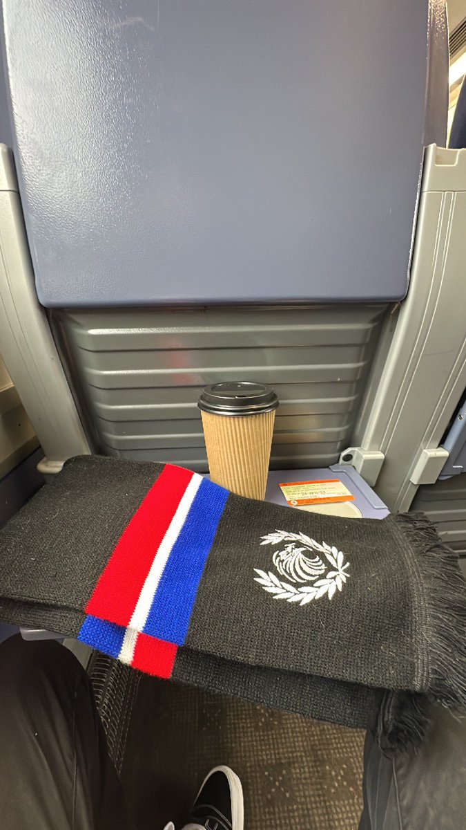 En route SE25 from #folkestone
🔴🔵🦅

#cpfc