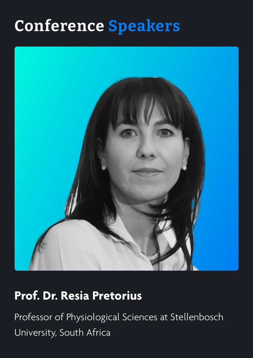 With all the exciting updates, it can easily become “too much,” especially for us who are dealing with these conditions. Time for another recap: This is Prof Dr Resia Pretorius (@resiapretorius) 🤩 During her session at #UniteToFight2024 she will cover the role of microclots…