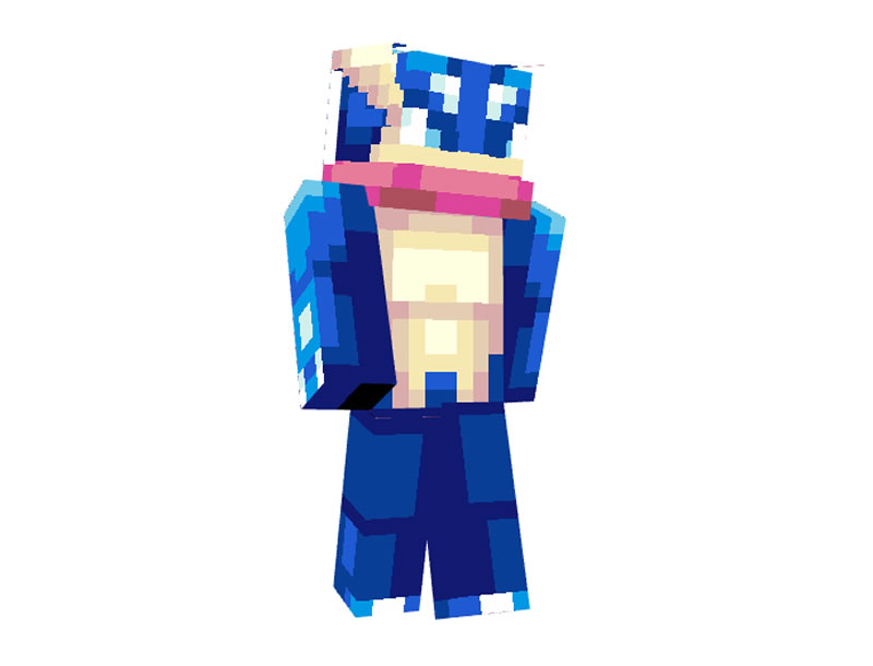 yorkmary's tweet photo. Greninja (Blue Duck) skin for Minecraft in 64x64 format | #MinecraftSkins ⛏️ https://t.co/hXDjw4tUDq https://t.co/e86OznsAZR