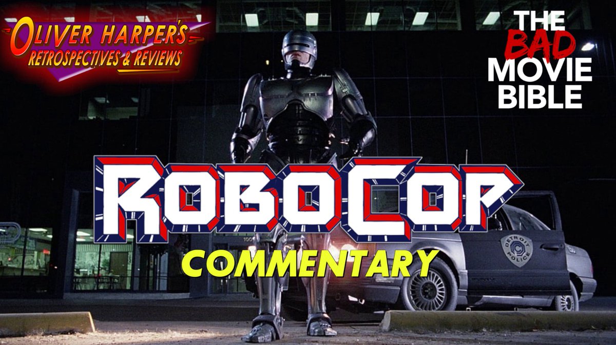 Rob Hill (The Bad Movie Bible) joins me again for another commentary and this time its on RoboCop! youtu.be/bbX1mTVlG9k #RoboCop