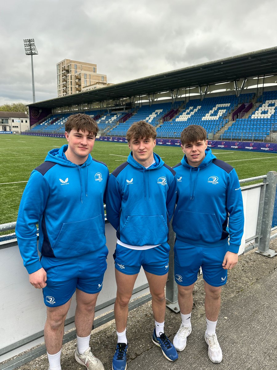 What an achievement by our 3 U18 players, Evann Shelley, Jack Litchfield, and Luke Fagan, who have been selected to the @leinsterrugby U19 summer squad. A huge testament to their commitment & dedication and a unreal accolade for our club. Huge congrats, boys! #fromthegroundup