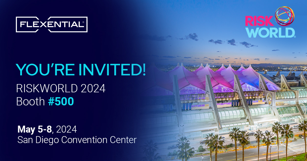 flexential's tweet image. Heading to #RiskWorld2024? Don’t miss the chance to meet and connect with risk professionals from various industries. 

Make sure to stop by and see us at booth #500!

#RiskResilience #RiskManagement #FlexAnywhere