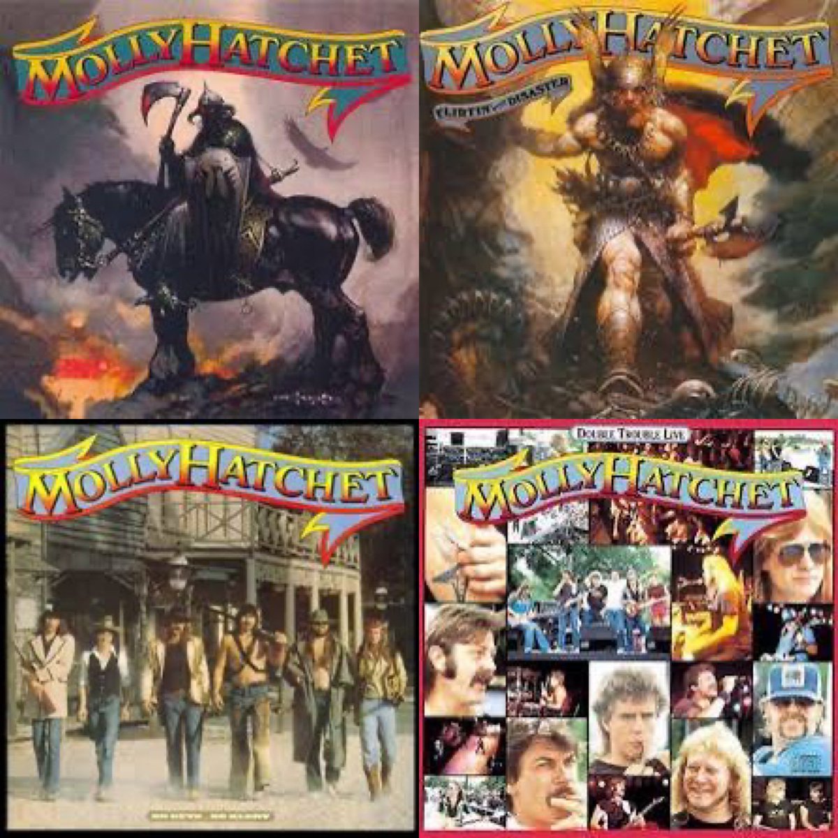 Molly Hatchet fans? In the late 70’s early 80’s they released some strong albums with great songs like Fall Of The Peacemaker, Whiskey Man, Bounty Hunter and many others. Sadly, all the original members are dead. Great southern rock band. Check these albums out.