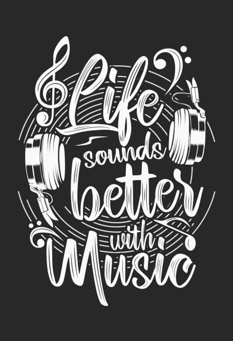 I Love Music.🎼 It always clears my mind, heals my heart, and lifts my spirits up…It is the divine way to tell beautiful, poetic things to the heart. “Where Words Fail, Music Speaks. 🎧 #LifeisMusic #MusicSpeaks #LoveMusic #GODBeTheGlory