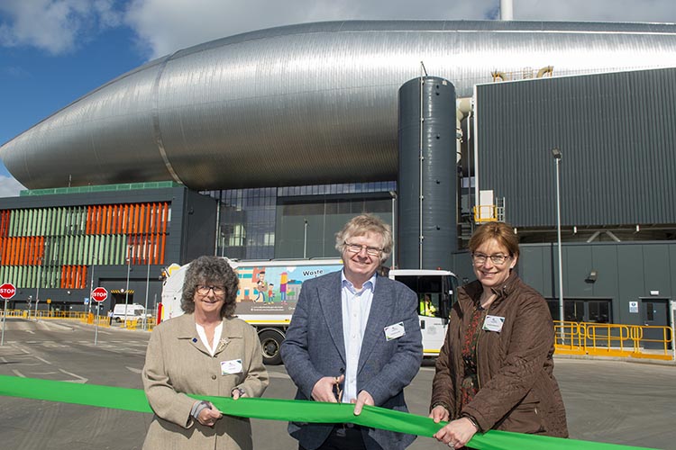 Leaders from Aberdeen City, Aberdeenshire, and Moray Councils cut the ribbon to formally open the NESS Energy from Waste facility today. For more information visit orlo.uk/J2644