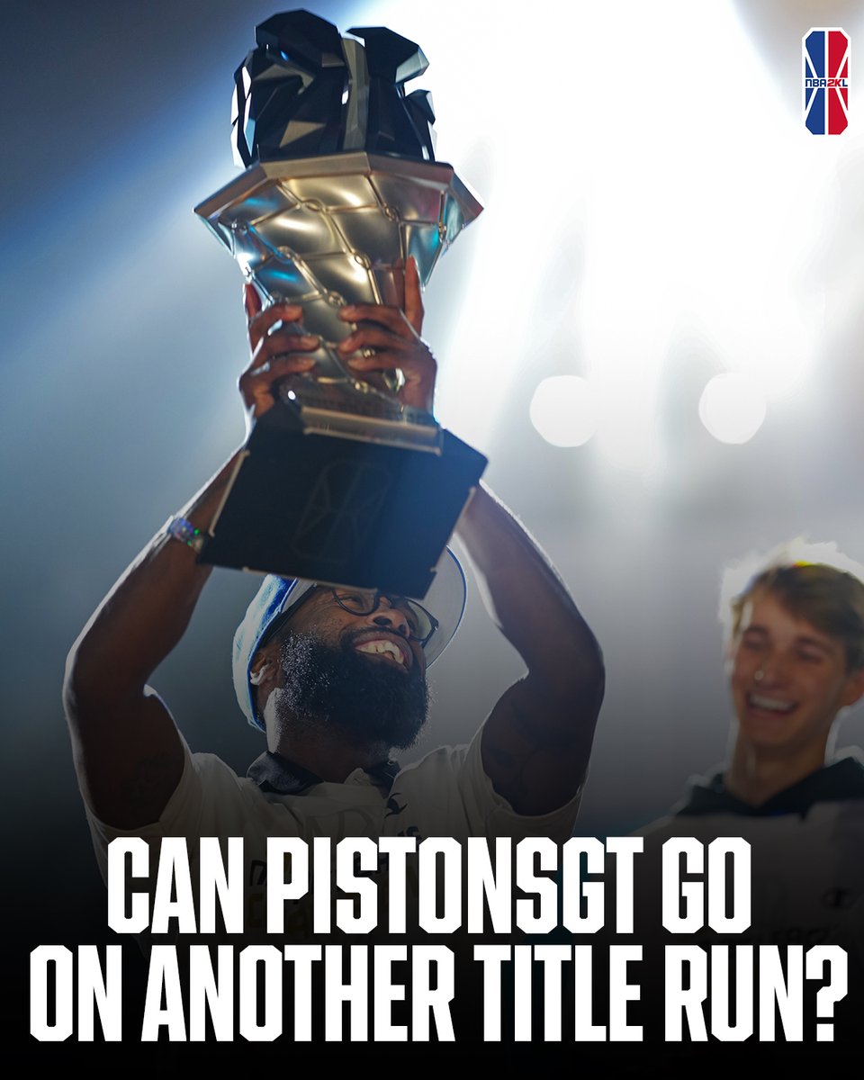 .@PistonsGT is looking to become the first team to win two NBA 2KL 3v3 Championships 🏆 ⚔: @PistonsGT vs Team Clutch 🕕: 6:45 PM/ET (Broadcast starts at 6) 💻: Twitch.tv/nba2kleague