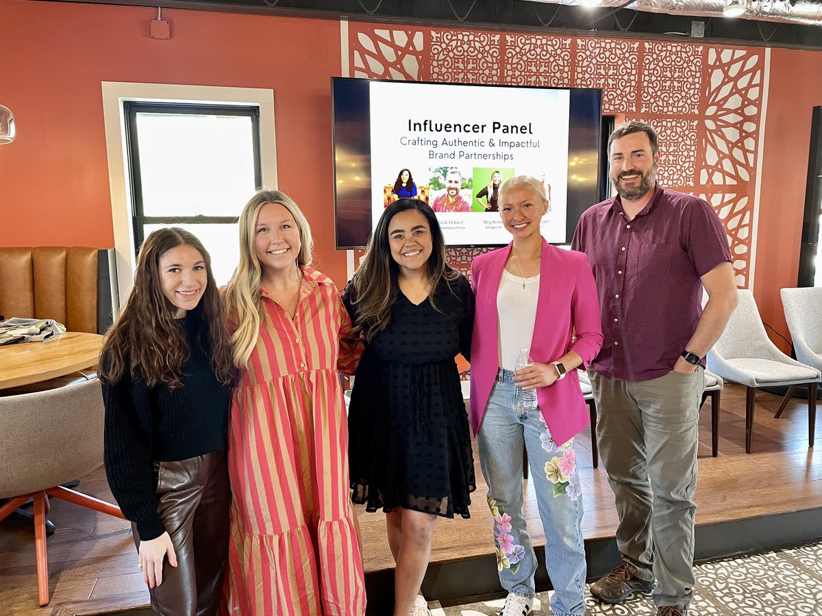 The influencer panel this week was amazing! A lot of actionable takeaways to bring back to our organizations and clients.

Thanks to our moderator and panelists. 🙌