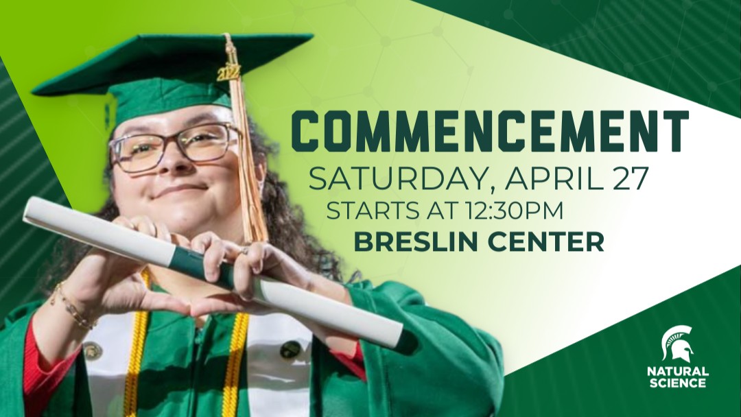 Looking forward to Saturday at the @BreslinCenter! Go Green! #SpartanGrad2024 commencement.msu.edu