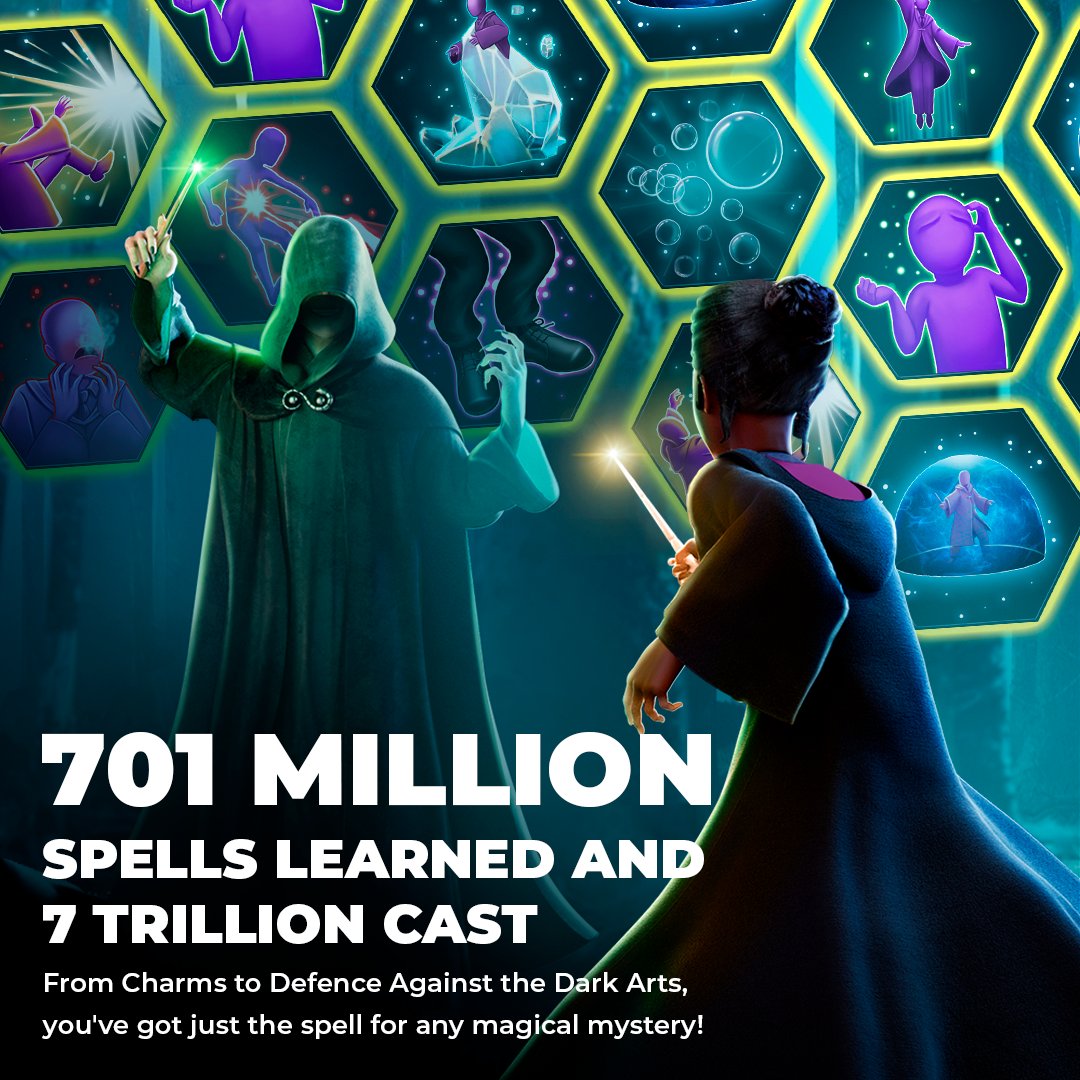 HogwartsMystery's tweet photo. From taking your first steps in Diagon Alley, to graduating Hogwarts and going Beyond...you've come so far in #HarryPotter: Hogwarts Mystery! https://t.co/P1YPQWob3S