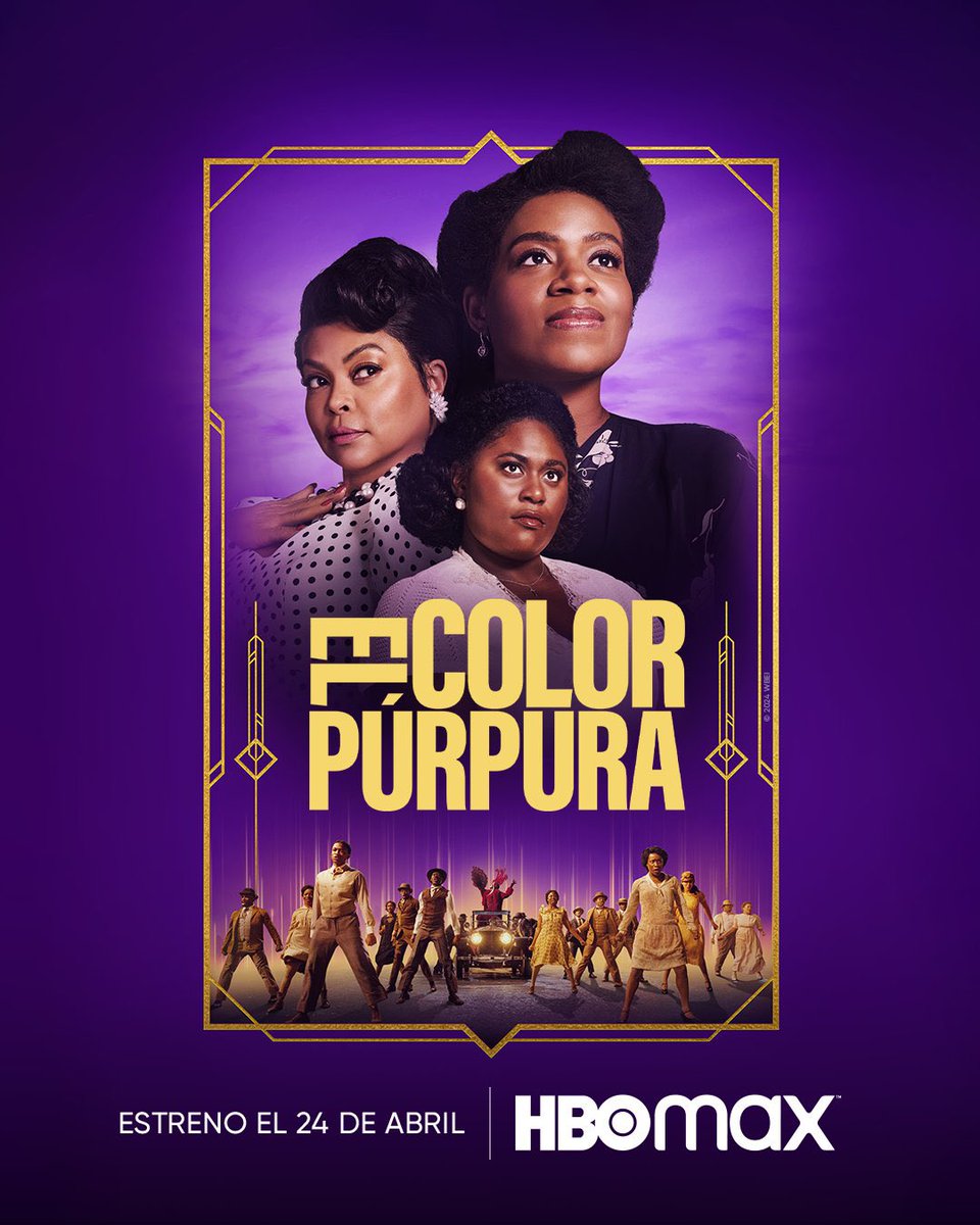 Ya disponible en max la película #ElColorPúrpura

#tehablodeseries #thecolorpurple