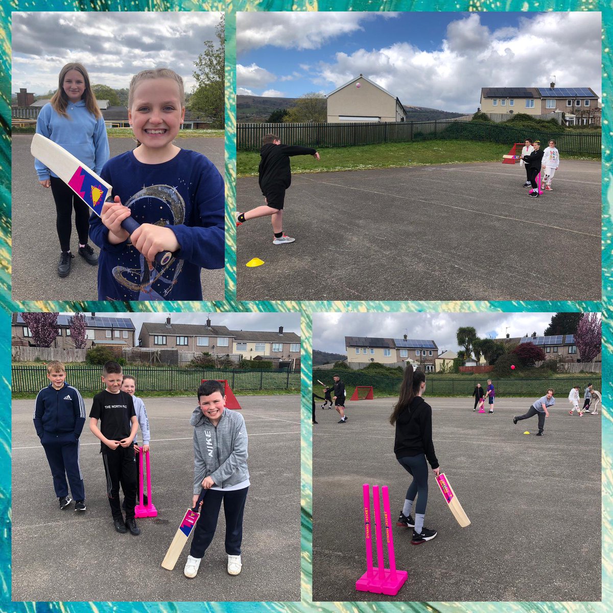 #DosbGarethEdwards Sesiwn wych arall gyda Newport County brynhawn yma. Diolch, @Countycommunity. / Another great session with Newport County this afternoon. 🏏 #Addgorffygc #Llesygc