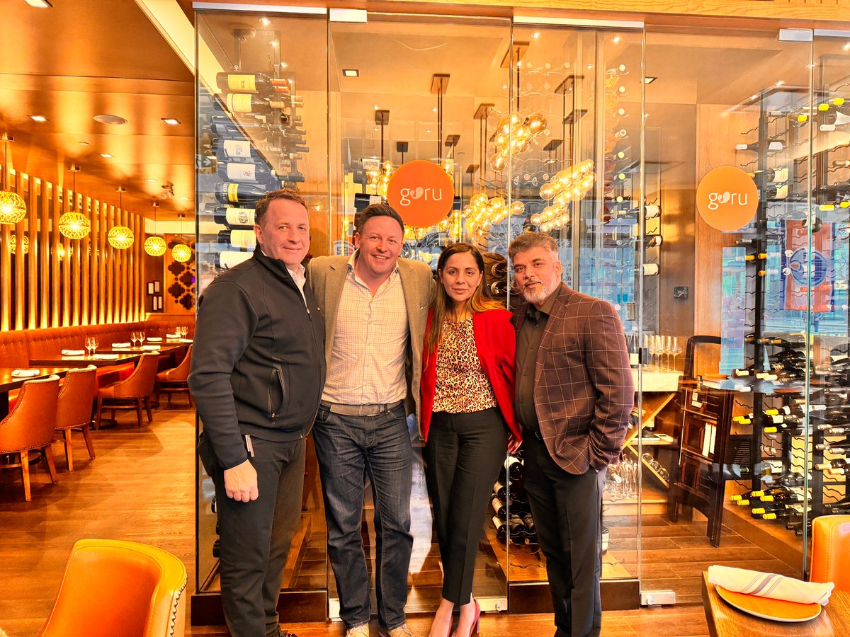 ravitaurus's tweet photo. Had an inspiring session with Chris Konstantopoulos, Chief Development Officer, and Scott McCannell, Vice President Franchising and Development, at @FoodTastic  along with @khushbusingh86 , President and Ravi Prakash at @OOGCompanies . https://t.co/hXk7UDCjcp