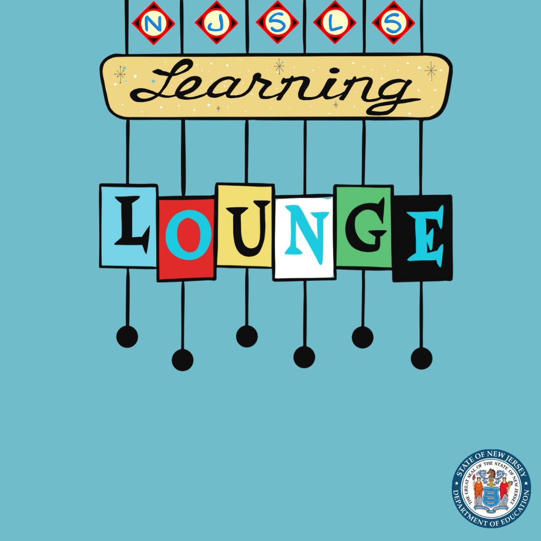 NewJerseyDOE's tweet photo. Attention, NJ educators! @NewJerseyDOE is launching the NJSLS Learning Lounge, a dynamic series of virtual professional development to elevate your practice. Sessions cover everything from arts to climate change education. Register today: https://t.co/9EntB1bUKJ #NJEdChat https://t.co/WpwIE9wgFt