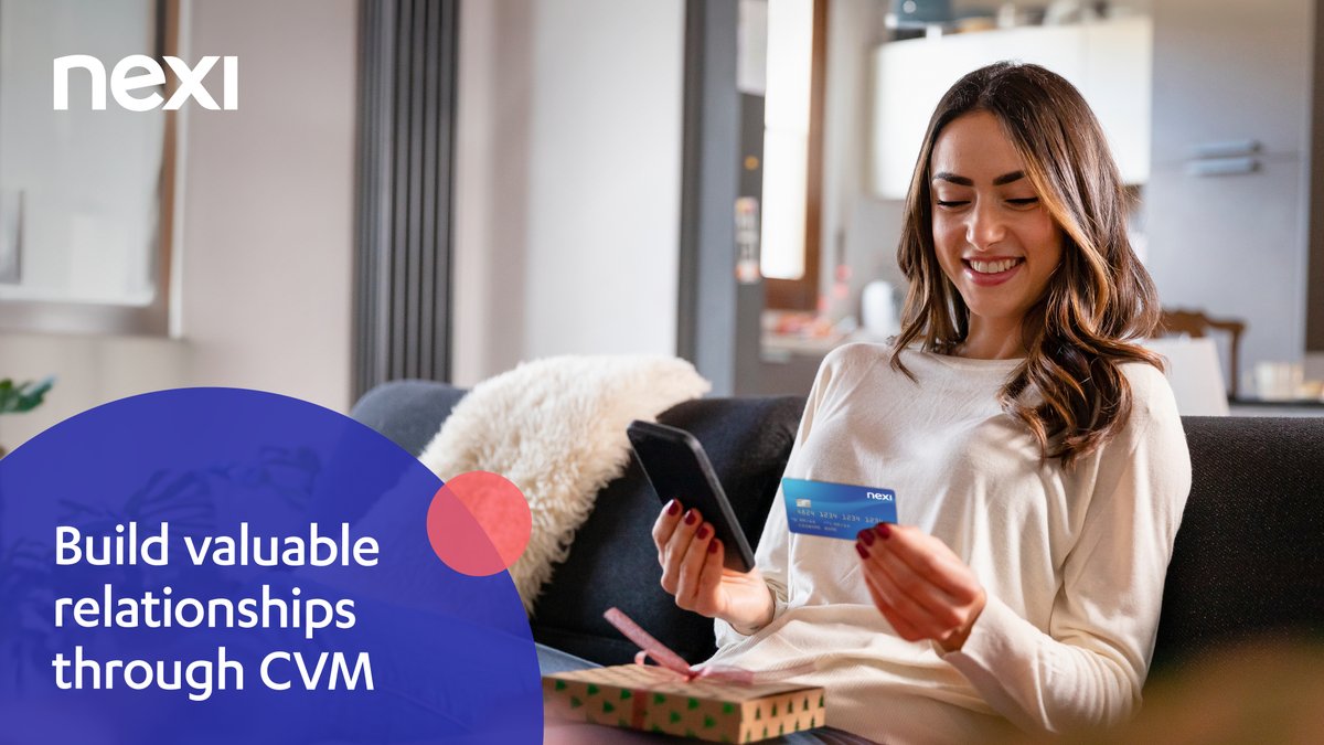 As retail banking competition intensifies, banks can stand out by using digital payment data to build valuable relationships through Customer Value Management (CVM). Learn more about CVM here: nexigroup.com/en/media-relat… #WeAreNexi #CVM