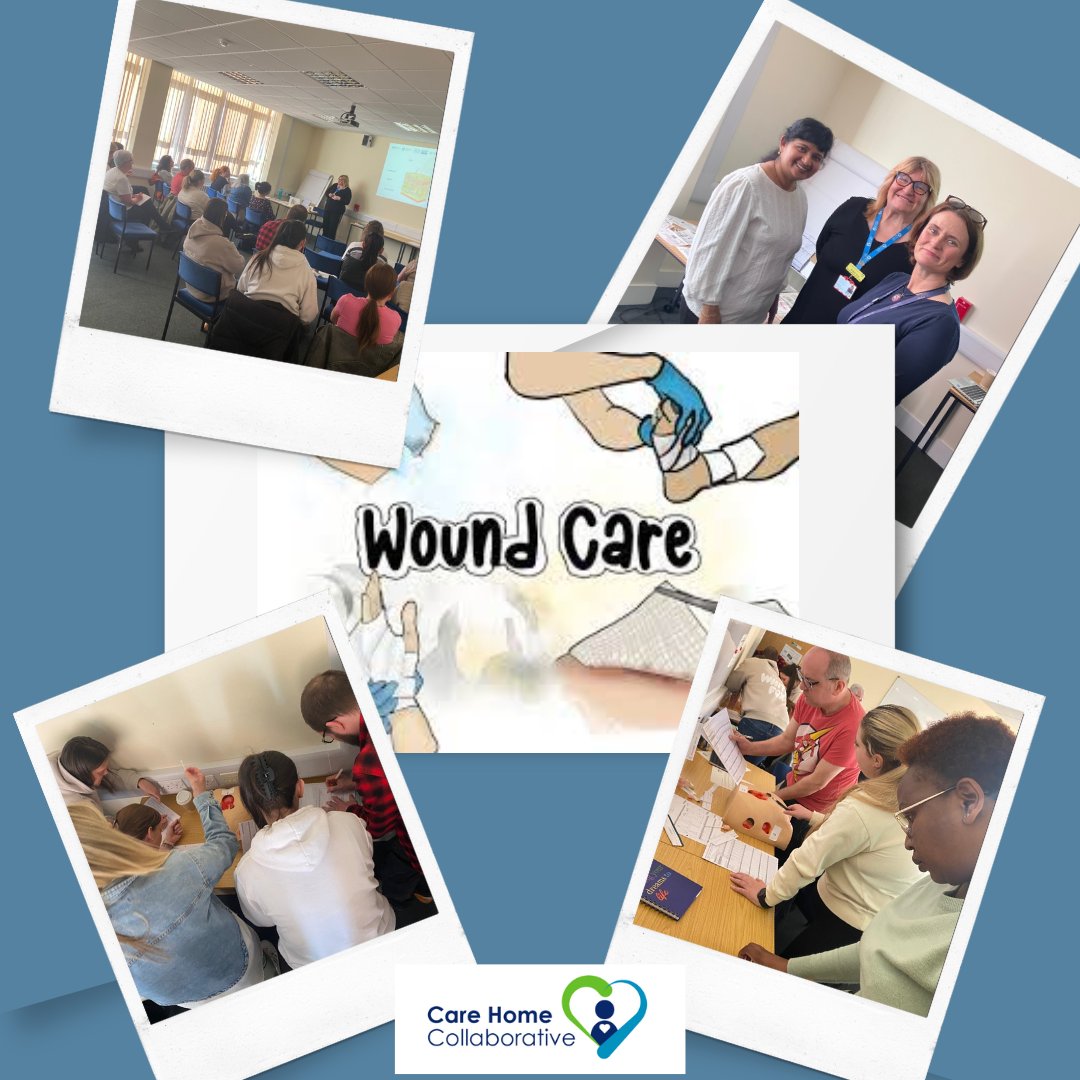 Great day with a fabulous bunch of #carehome nurses and carers, sharing what's current in wound care, focusing on assessment, wound dressings and the treatment of infection. Thanks to all! @ErskineCharity @WestertonCare @Care_Scotland @HC_One @FourSeasonsCare @CarolineElsego1