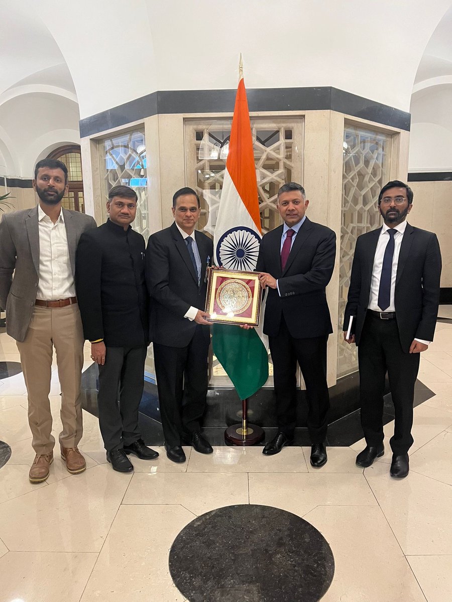 Courtesy call on High Commissioner of India to United Kingdom at India House London dt 24.4.24