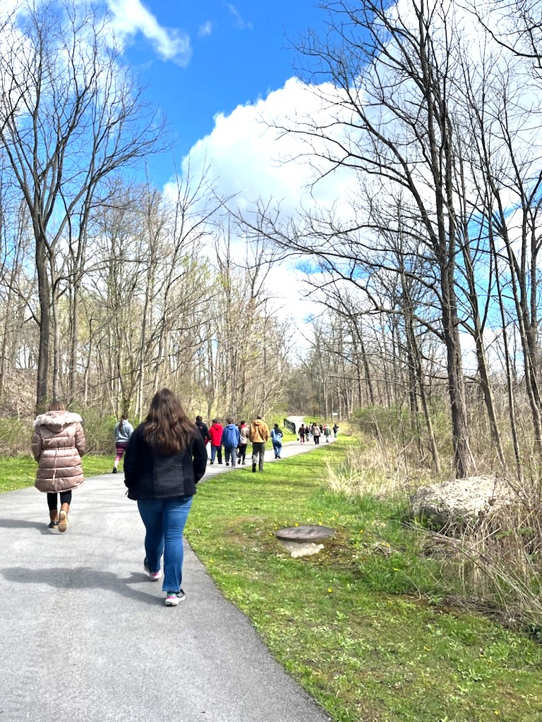 Students from Red Jacket Education Center had an amazing Earth Day with Ms. Wizeman organizing a field trip to the Manchester Gateway Trail & Budd Park. The students were so excited to take part in this clean-up project & see how nice the trail looked when they were finished! 🌎