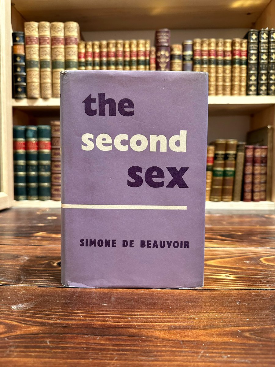 “What would Prince Charming have for occupation if he had not to awaken the Sleeping beauty?”
We are delighted to have this early edition of The second sex, by Simone de Beauvoir, in store today!
#simonedebouvoir #secondsex #feminism #femalewriters #nonfiction #fiction #politics