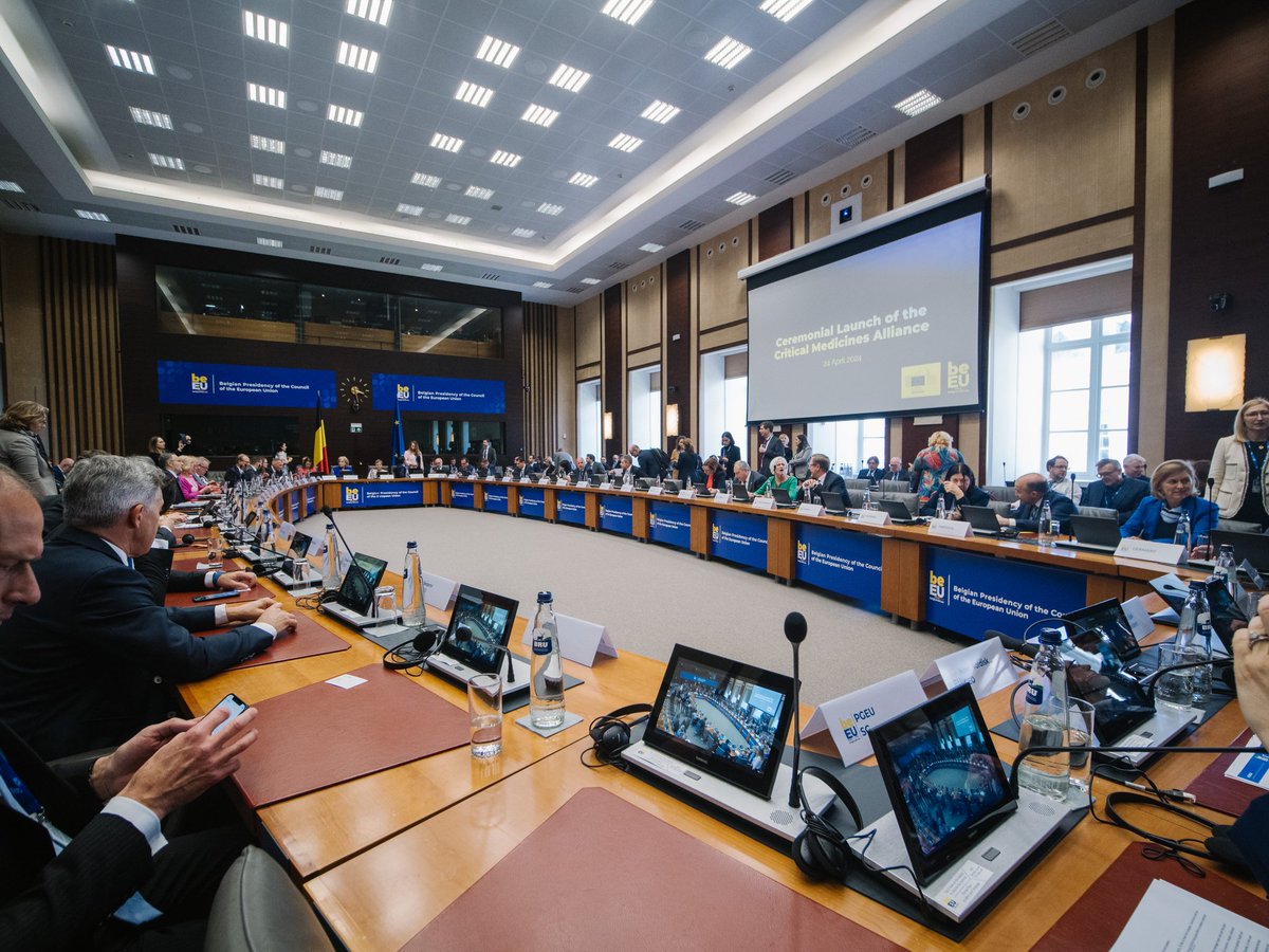 ⚗️ La reindustrialización del sector farmacéutico es una prioridad para este Gobierno. 🎯 Un hito fundamental es la creación de la Alianza Europea de Medicamentos Críticos. 🇪🇺 gana en autonomía estratégica.