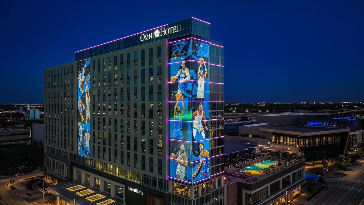 Hope you're ready to get LOUD tonight at Game 2 🗣️ Doors open at 6:30 PM! ⚡ #ThunderUp 📸: @flighttimeokc