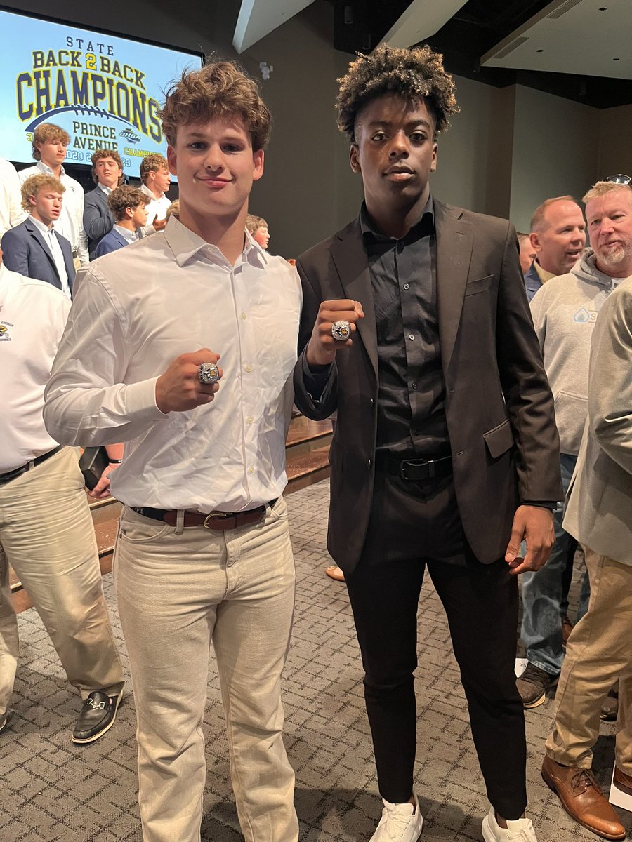 twellmaker's tweet photo. I’m so daygum proud of these guys. They laid it all on the line for me at LCA and got their first of many rings at PAC. Remember their names Kyler Giddens and CJ Dockett! https://t.co/ICyxkbRtxl
