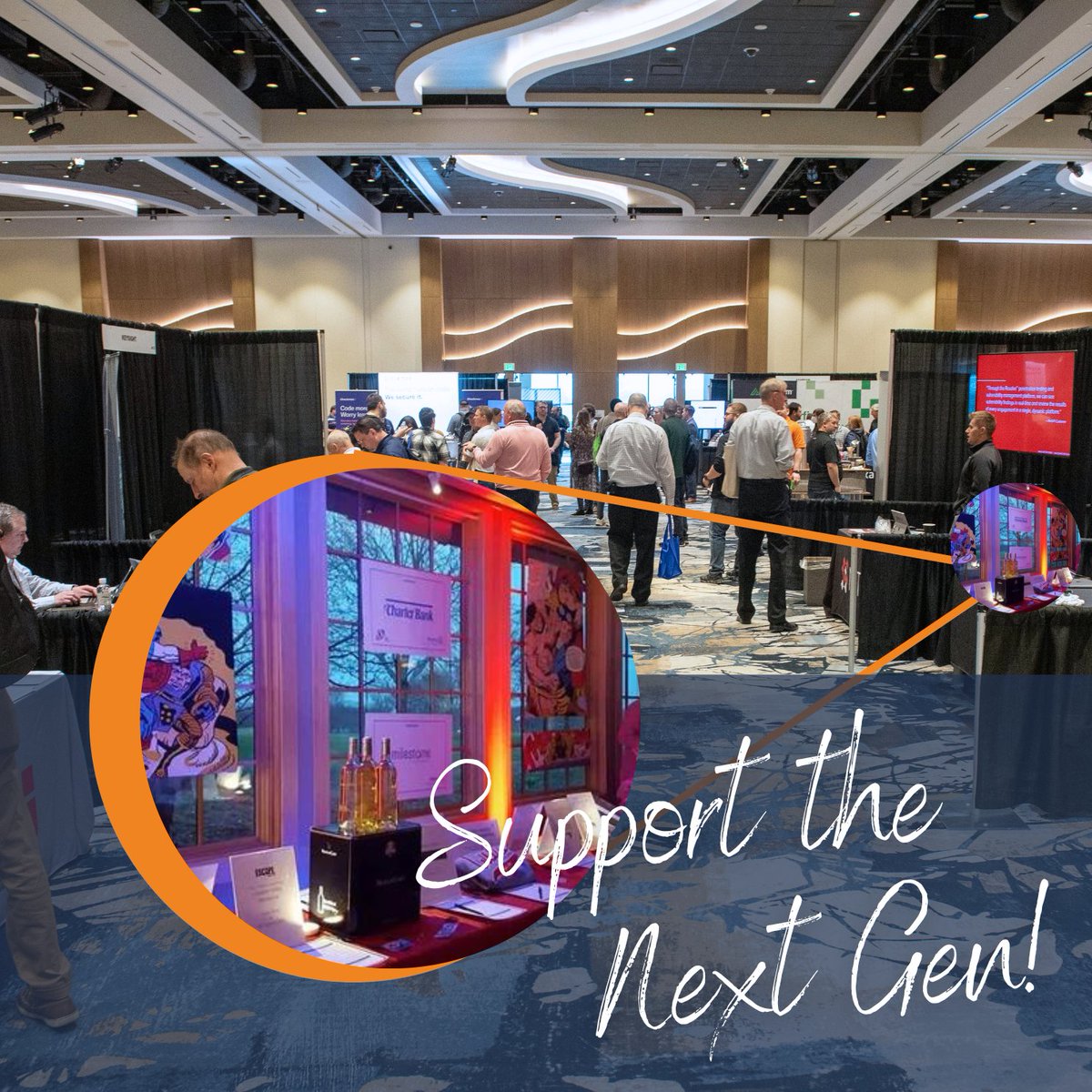 *New this Year!* 

Support the next generation while scoring on some sweet items offered by our exhibitors! Bid on themed baskets, sought-after technology, and... well, we can't say just yet! 

Stay tuned for the auction to open the week of the conference. #Sec360