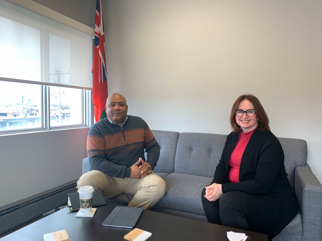 Grateful for the opportunity to meet with local MP @coteau today to discuss how Achēv is dedicated to empowering youth in our communities. Together, we're helping forge pathways to success for our young people! #YouthEmpowerment #Youth