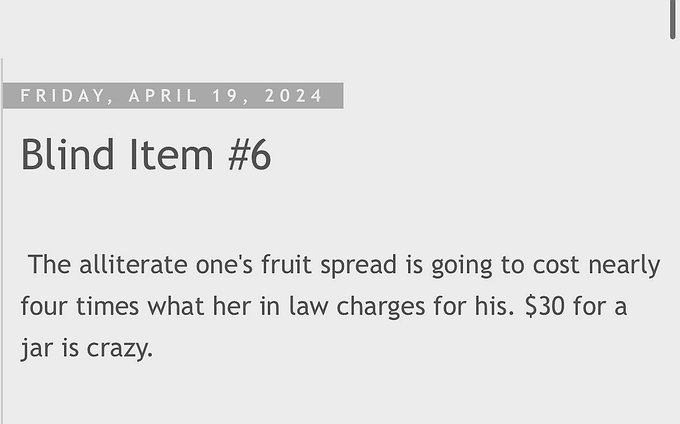 She is delusional! $30 for her jam, I’m sure because she thinks people will want to be associated with her Royalty or Diana’s grandchildren’s mother.She’s insane! #MeghanMarkle #MeghanMarkleIsAConArtist #meghanmarkleexposed