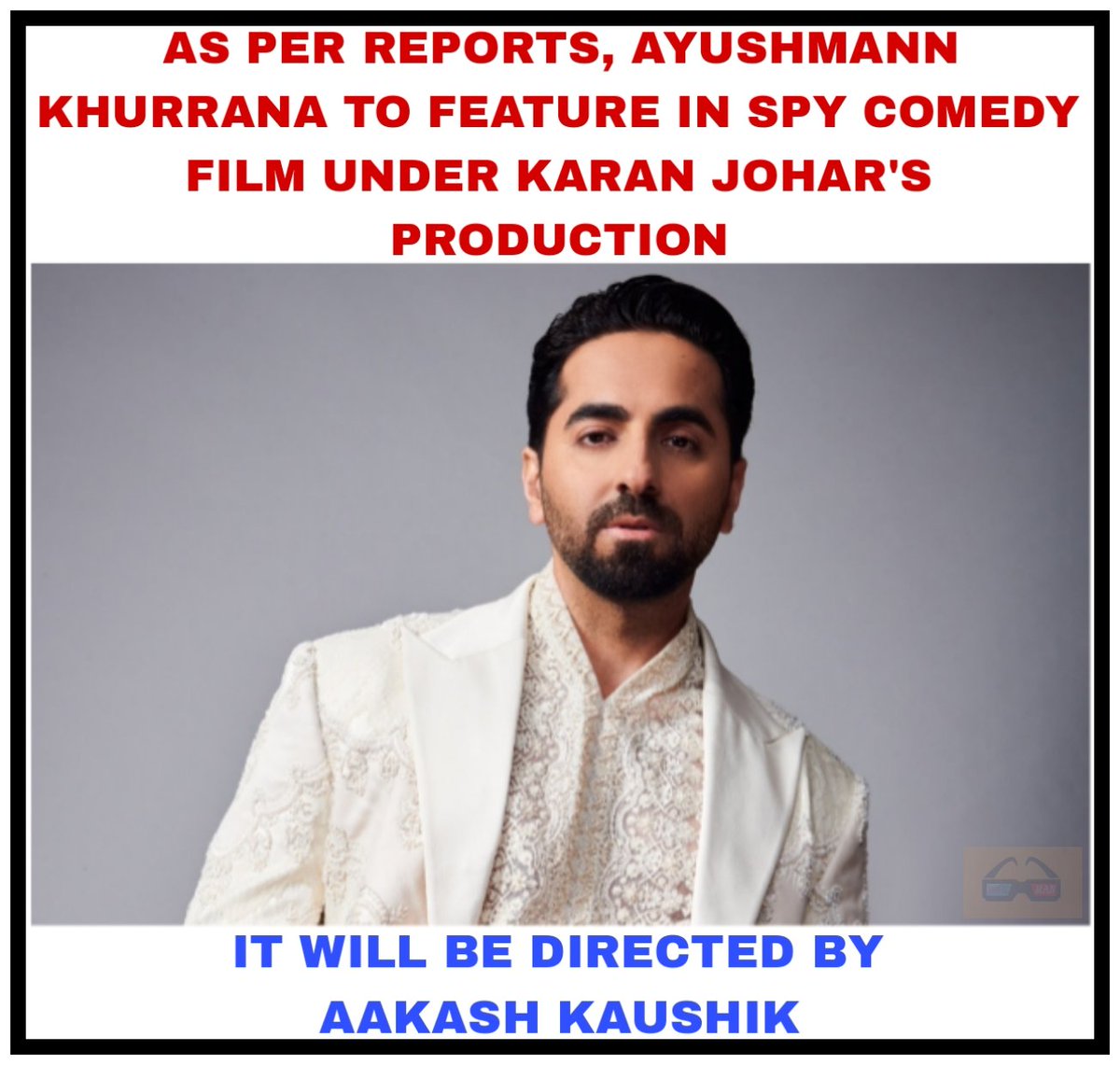 AYUSHMANN IN A SPY COMEDY FILM 
.
.
#ayushmankhurana #ayushmannkhurrana #spyuniverse #spycomedy #karanjohar #karanjoharproduction #dharmaproductions #dharma #aakashkaushik #moviemanblogger
.
.
@moviemanblogger