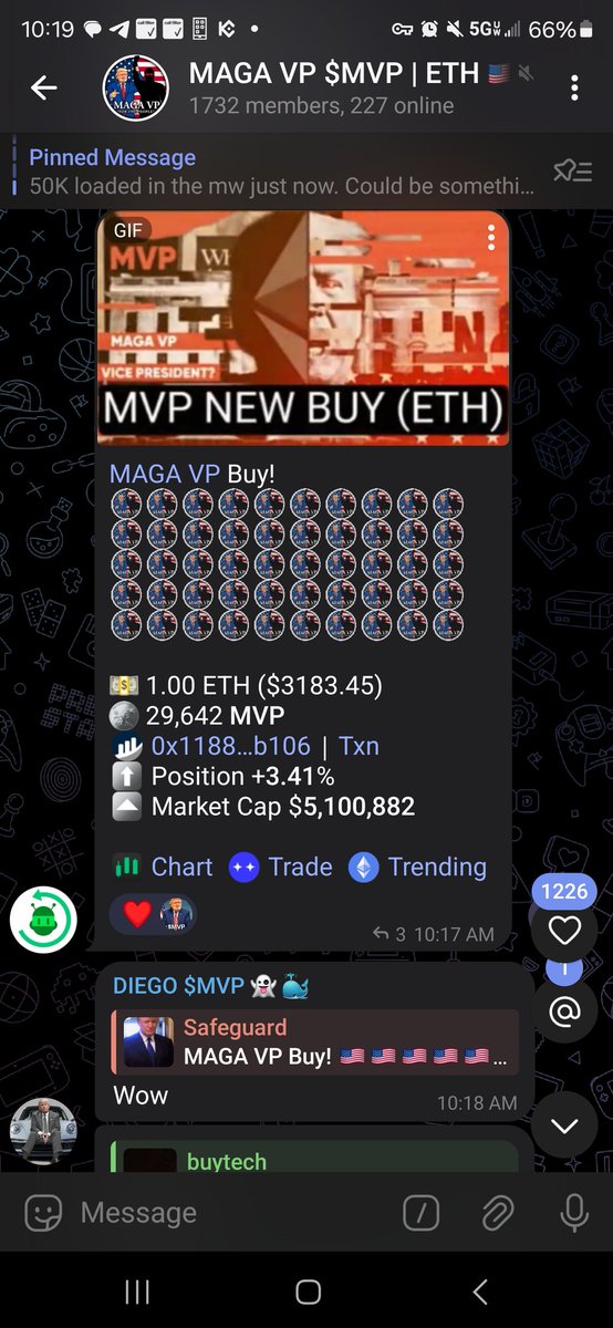 Whaleknow something 🐋

Thank you for your trust... We won't let you down. 

$MVP For the People 💯