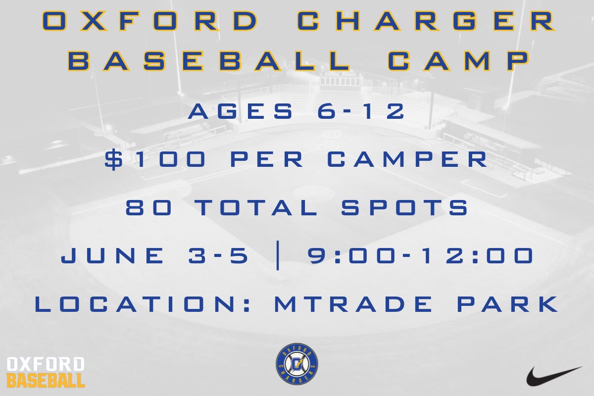 Baseball Camp Registration is officially open! Register your child using the link below!

docs.google.com/forms/d/e/1FAI…