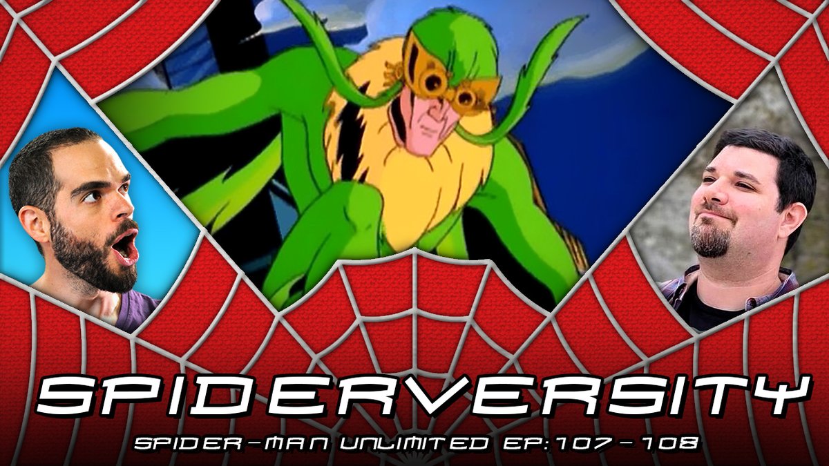 OnlyStpdAnswers's tweet photo. Spider-man joins forces with a confusing version of the Vulture in SPIDER-MAN UNLIMITED! #Spiderversity🕷️ continues as @djtalkstrash and @SalSaysWhat discuss Episode 7-8, "Cry Vulture" and "Ill-Met by Moonlight"! https://t.co/itjr5Ega3z https://t.co/WTMXsSr2Cw