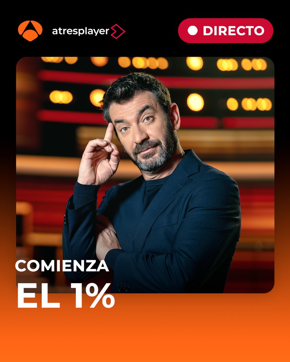 antena3com's tweet photo. ¿Estás preparado para ponerte a prueba de nuevo? 😏

Si no lo conseguiste, tienes una nueva oportunidad. ✨Si lo hiciste, toca revalidar el título.

🗣️ Comentamos con el HT #El1porCiento

Directo ▶️ https://t.co/HMc1MGEiqX https://t.co/vUKw7GfRWi