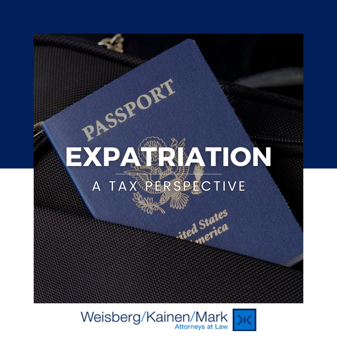 Dual citizenship brings many privileges, but there are specific tax implications that everyone must consider. Expatriation may be an option for some U.S. citizens living abroad. wkm-law.com/expatriation-a… 
-
-
-
#wkm #taxlaw #taxresolution