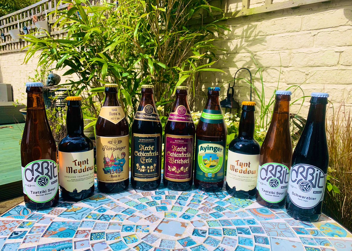 Nice little selection of bottled beers delivered from @UKBeerGarage in super quicktime! 👌