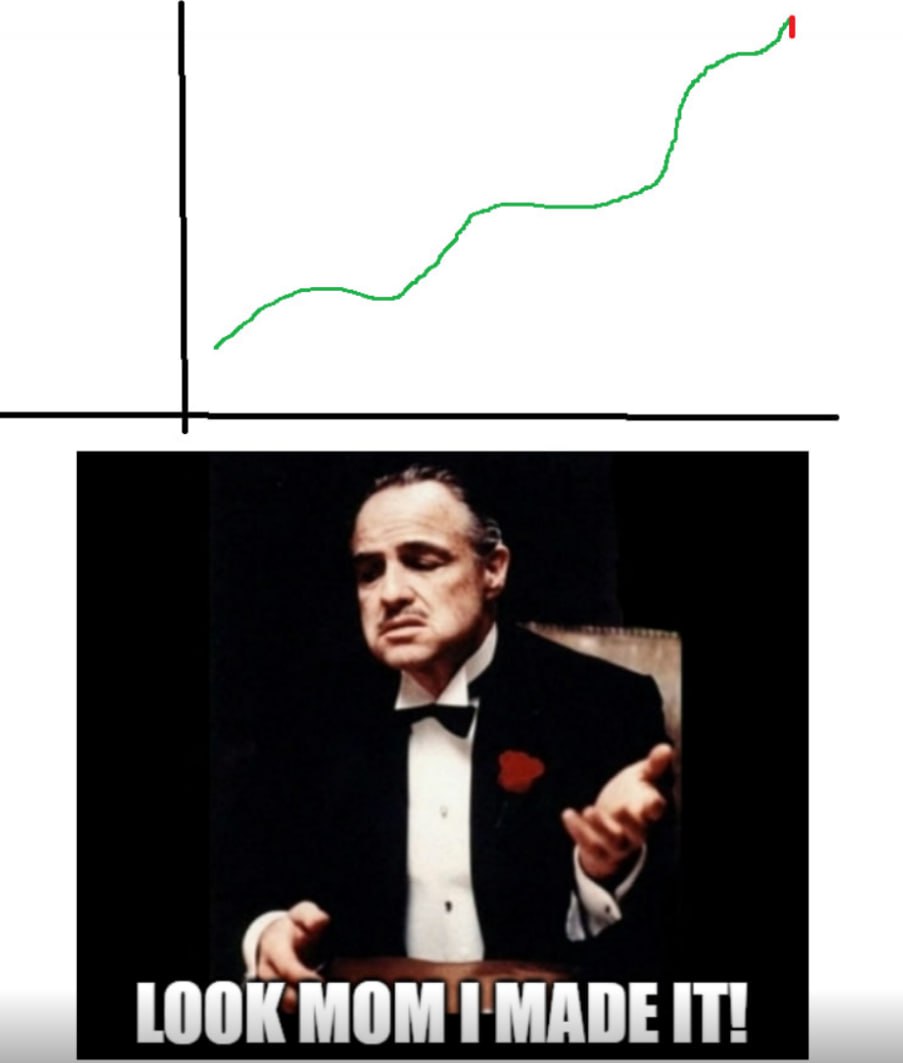 The following meme is very apt if you follow our Capo’s telegram channel. 

For those who don’t:

Capo @ 17:19: “Bearish continuation playing out.”

$CWR #CapoWasRight