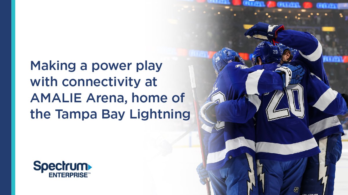 Reliable connectivity is of paramount importance to @amaliearena, home of the Tampa Bay Lightning. See how the arena helps bring hockey fans closer to their team while gathering useful data with fiber solutions and ultra-high speed data: ow.ly/FmeN50RnlJp