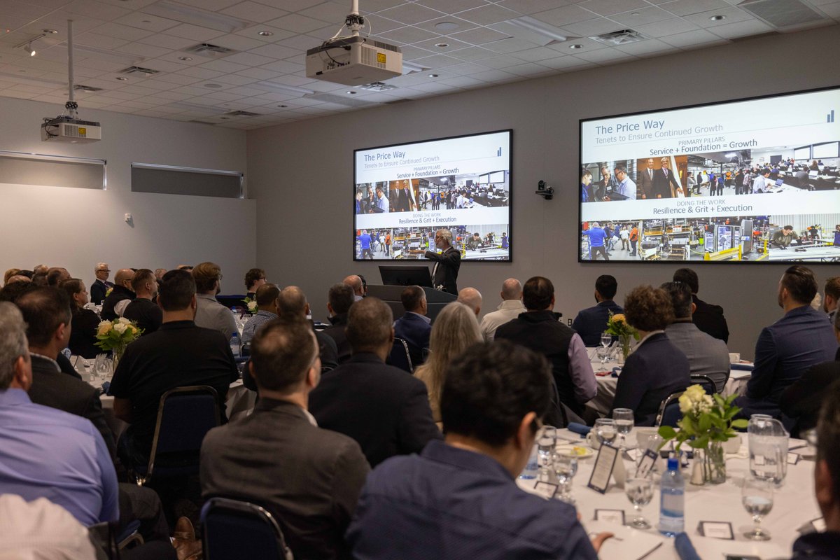 PriceHVAC's tweet photo. Supplier Appreciation: Over 80 joined us in Winnipeg on April 17th. Thanks for quality dedication! Price Industries values partnerships for joy in collaboration. Cheers to more!
-
#ThePriceWay #ScienceOfComfort https://t.co/YFAzLSZNzz