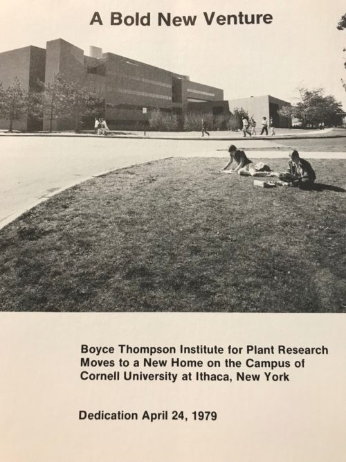 Today we celebrate 45 years on the @Cornell campus in #IthacaNY! 100.btiscience.org