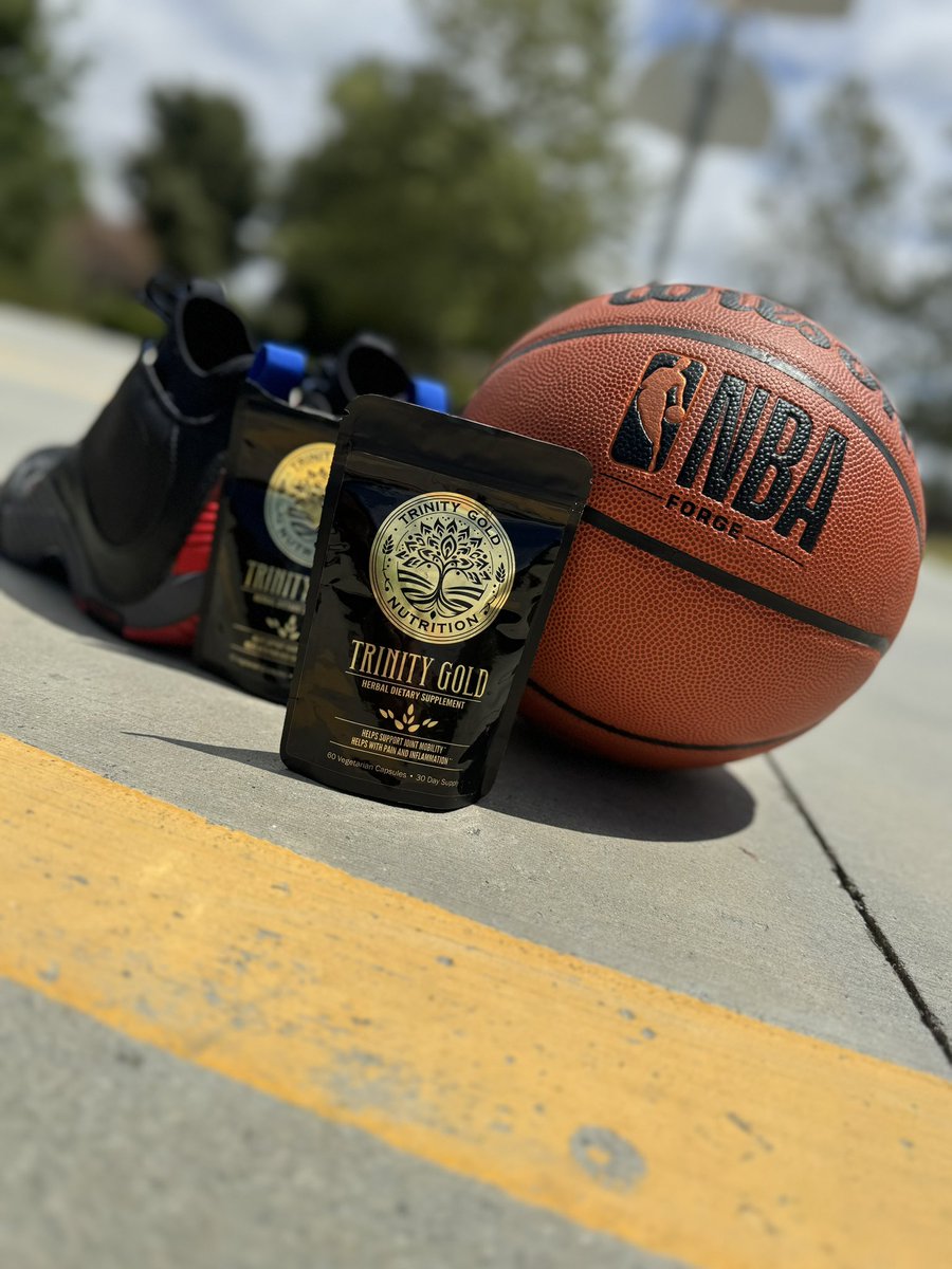 Before you lace up 🏀, make sure you’ve got your #TrinityGold handy. 🏆