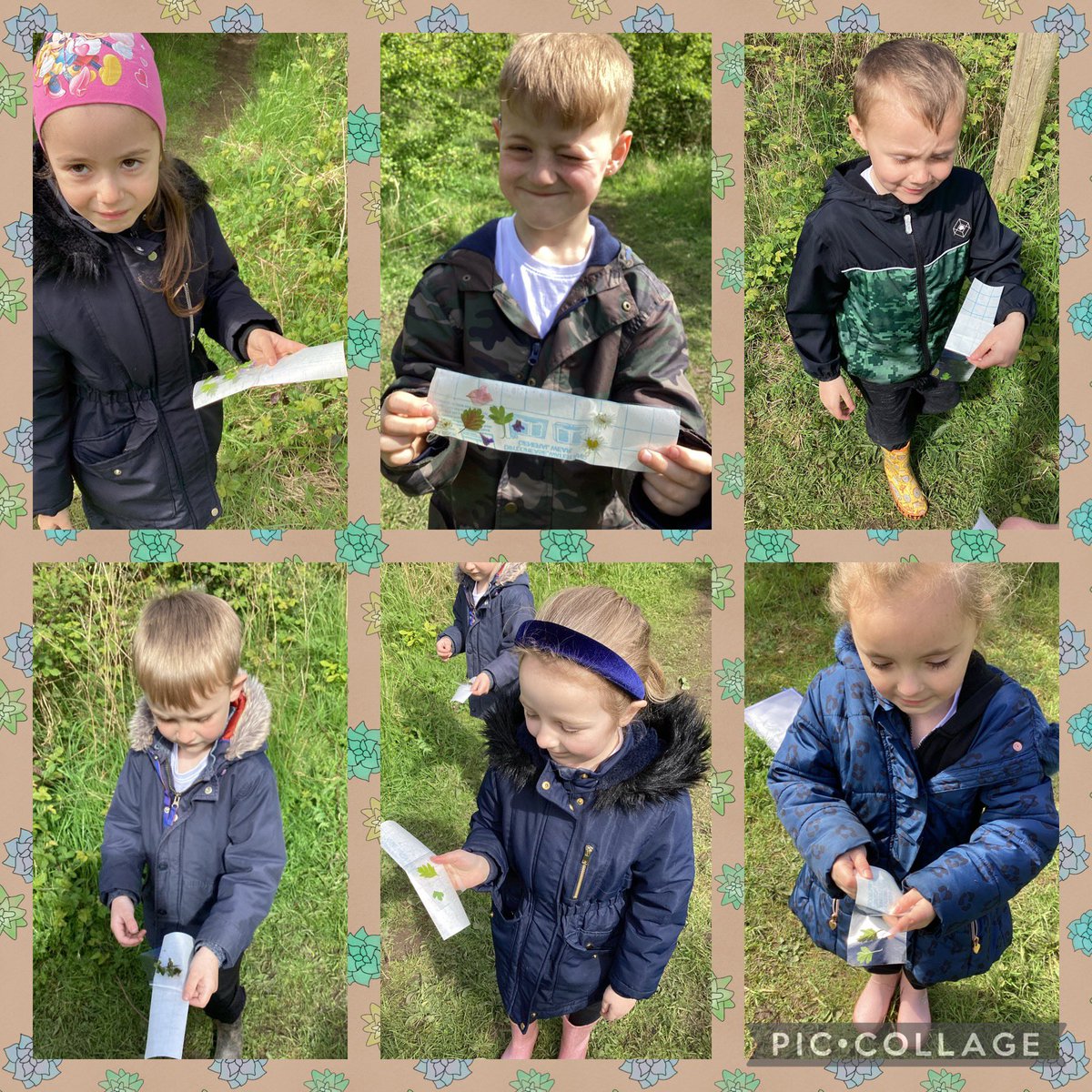 @BandBschool Team Aire have made natural bookmarks today using flowers and leaves from our forest school area. @eboractrust #bandbart #bandbforestschools #creativity @teach_outdoors #bandbAire