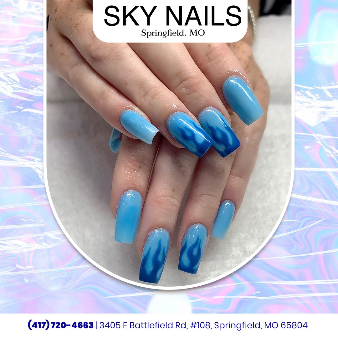 Feeling the heat with these icy blue flame nails! 💙✨
𝓑𝓸𝓸𝓴 𝓷𝓸𝔀: lk.macmarketing.us/SkyNails65804-…

#skynails #417nails #417nailartist #417nailtech #417nailsalon #nails #nailart
#bluefirenails #getthelook #loveyournails