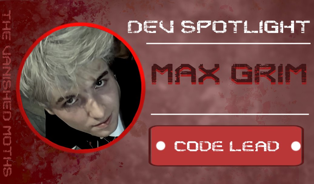 vanishedmoths's tweet photo. Introducing our amazing Code Lead, Max!

Follow us for more information about our upcoming game, "Crimson Hell", releasing May 2024! 🖤

#crimsonhell #thevanishedmoths #videogame #devspotlight https://t.co/T71nvowuiT