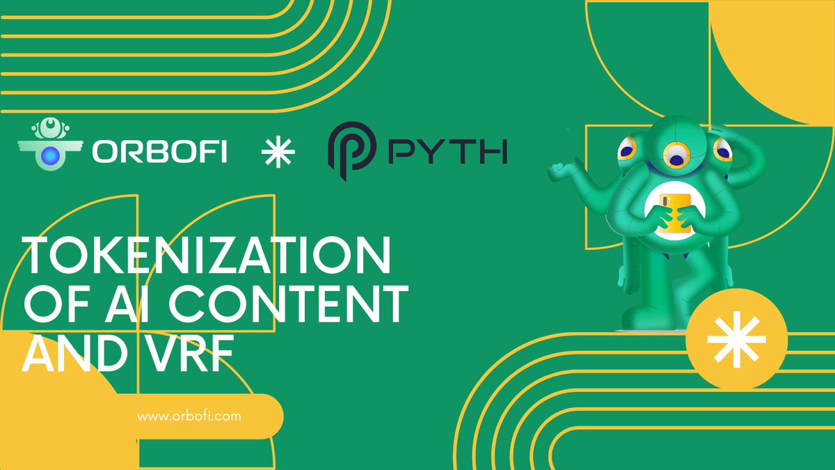 🤖For folks wondering how Onchain AI-generated content and agents get tokenized and minted, and how the @PythNetwork's VRF system further randomizes the process Try creating and tokenizing your AI-generated on #Optimism all in under a minute at : orbofi.com/FactoryView/or……