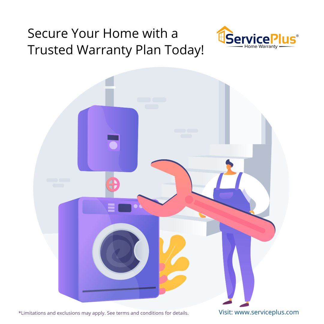 Ensure peace of mind for your home with #ServicePlus Home Warranty – your trusted partner in safeguarding against unexpected breakdowns. Visit: serviceplus.com

#HomeWarranty #homewarranty #homemaintenance #homeappliances #2024plansserviceplus #topdeals2024